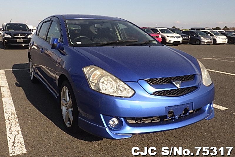 2004 Toyota Caldina Blue for sale | Stock No. 75317 | Japanese Used